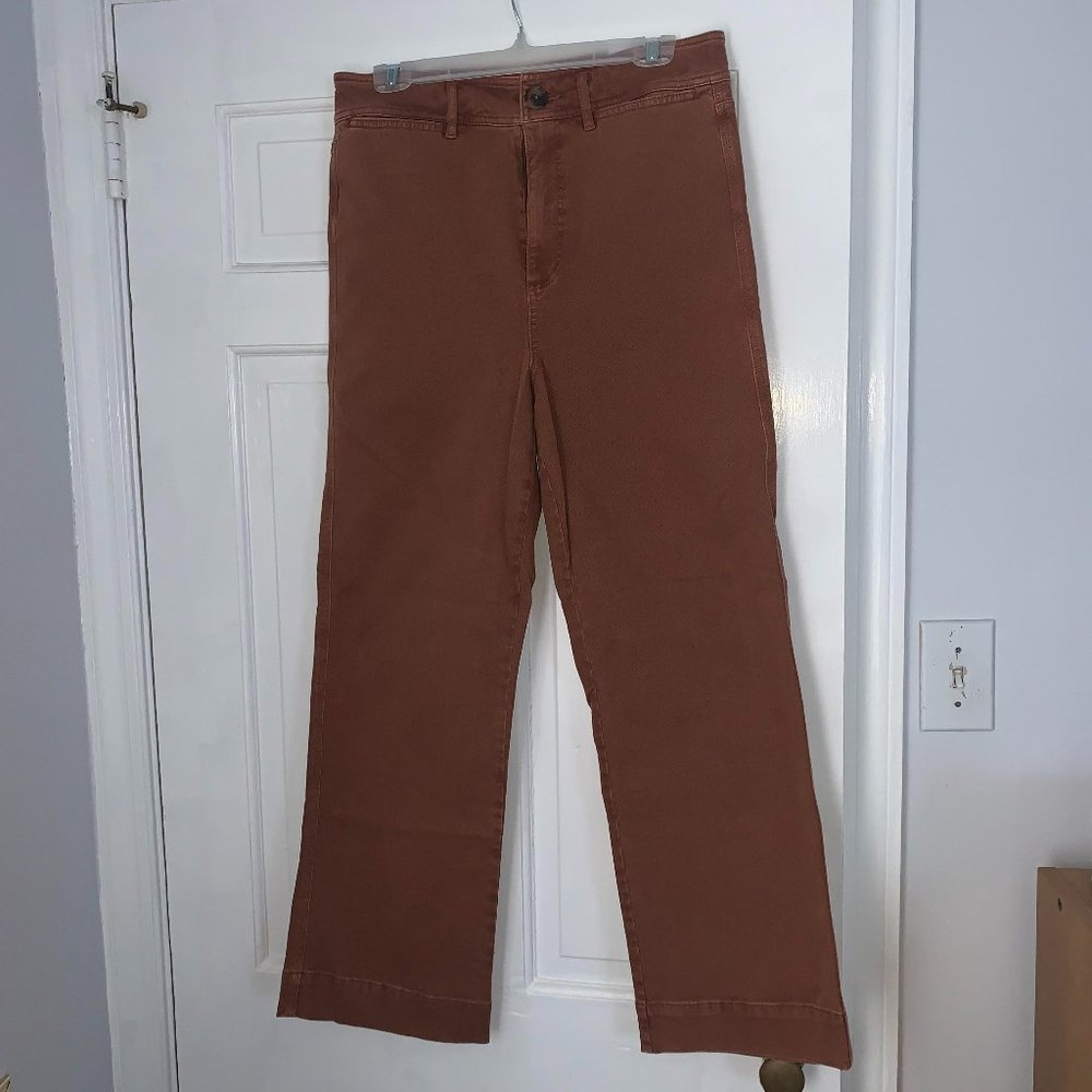 Loft High Waist Slim Wide Leg Jeans - Size 28 (6)